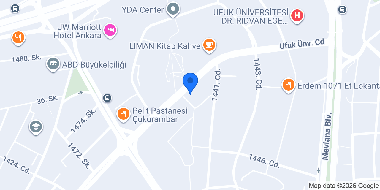 San Kuaför Ankara Çukurambar konumu