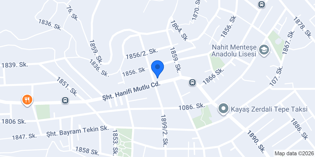 Başkent Ankara Sürücü Kursu konumu