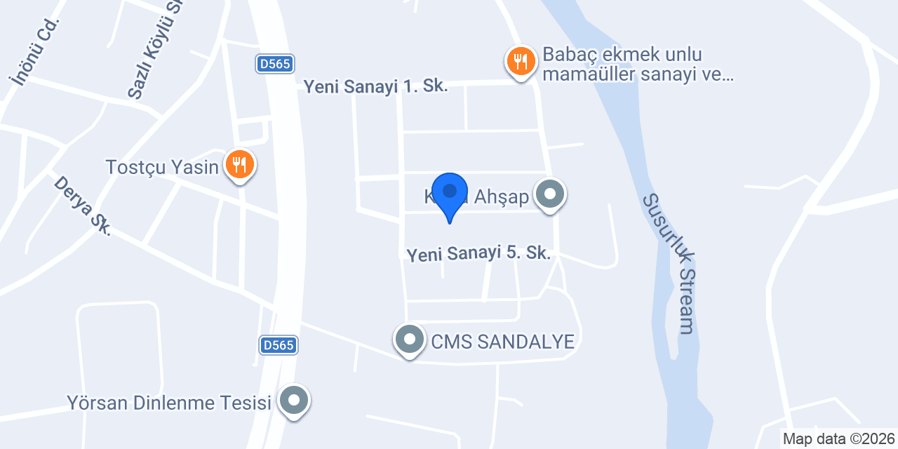 Alaz Mangal Kömürü konumu