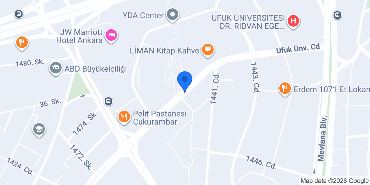 Dayı Kürek Lahmacun (Çukurambar) konumu