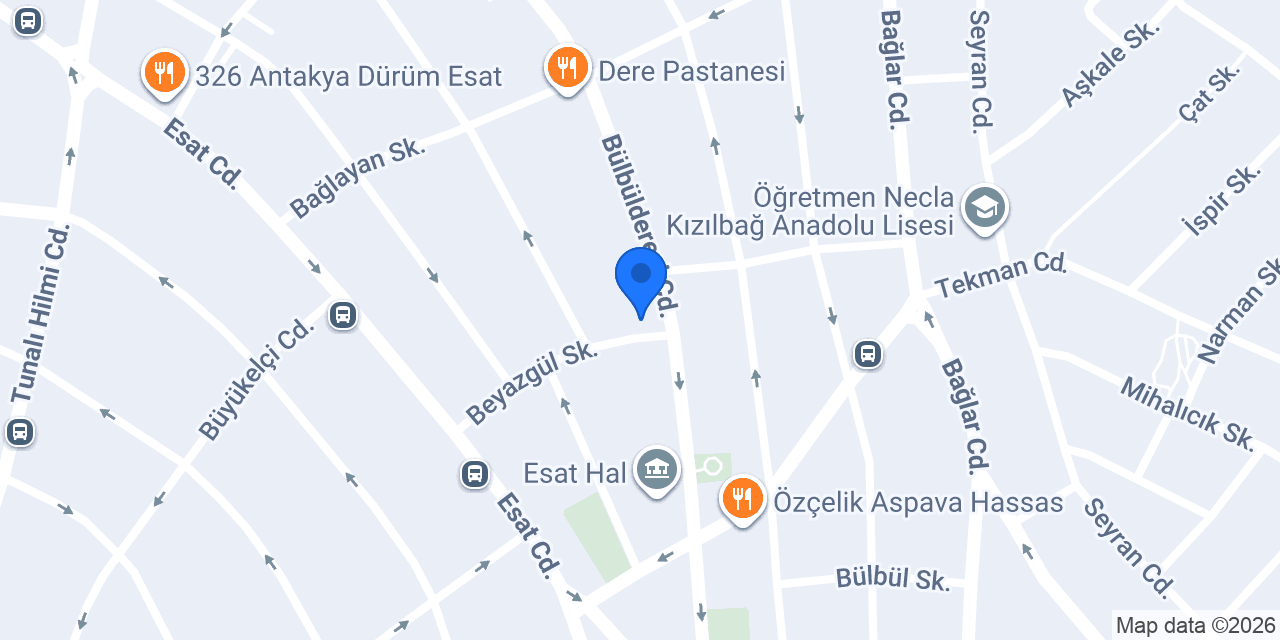 Beyazgül Eczanesi konumu