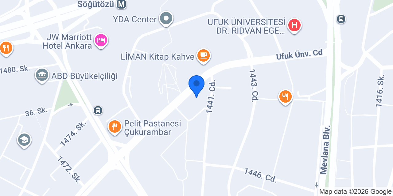 DenizBank Çukurambar Şubesi konumu