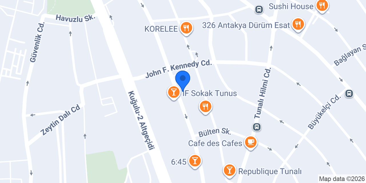 Av. Burak Bilici konumu