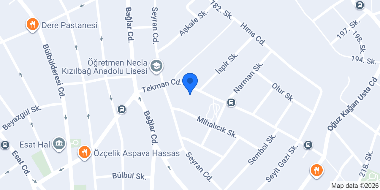 Yeni Kardeşler Arzu Pide Kebap konumu