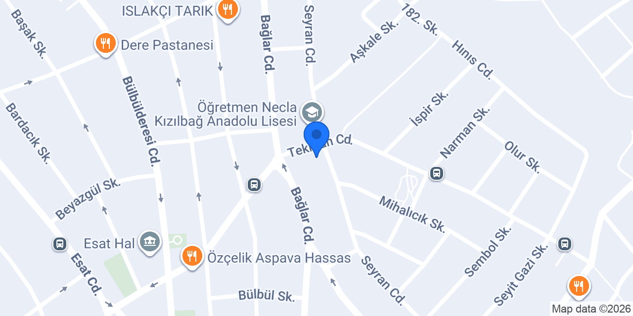 Ekmekcim konumu