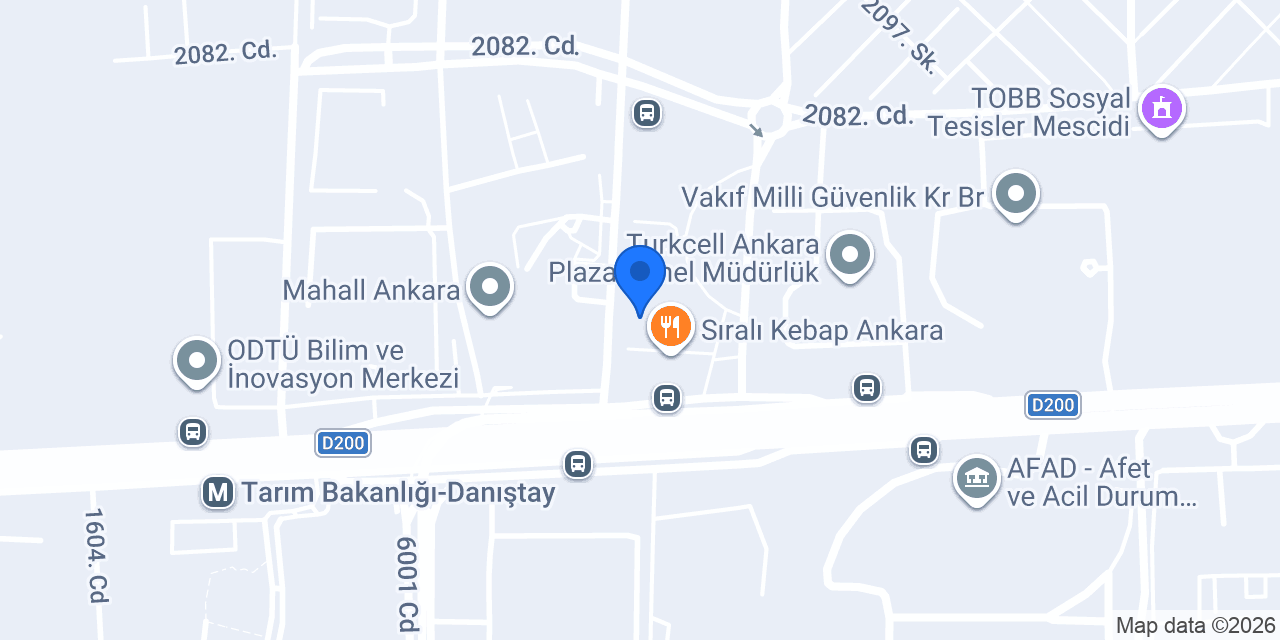 Prime KT Kuru Temizleme konumu