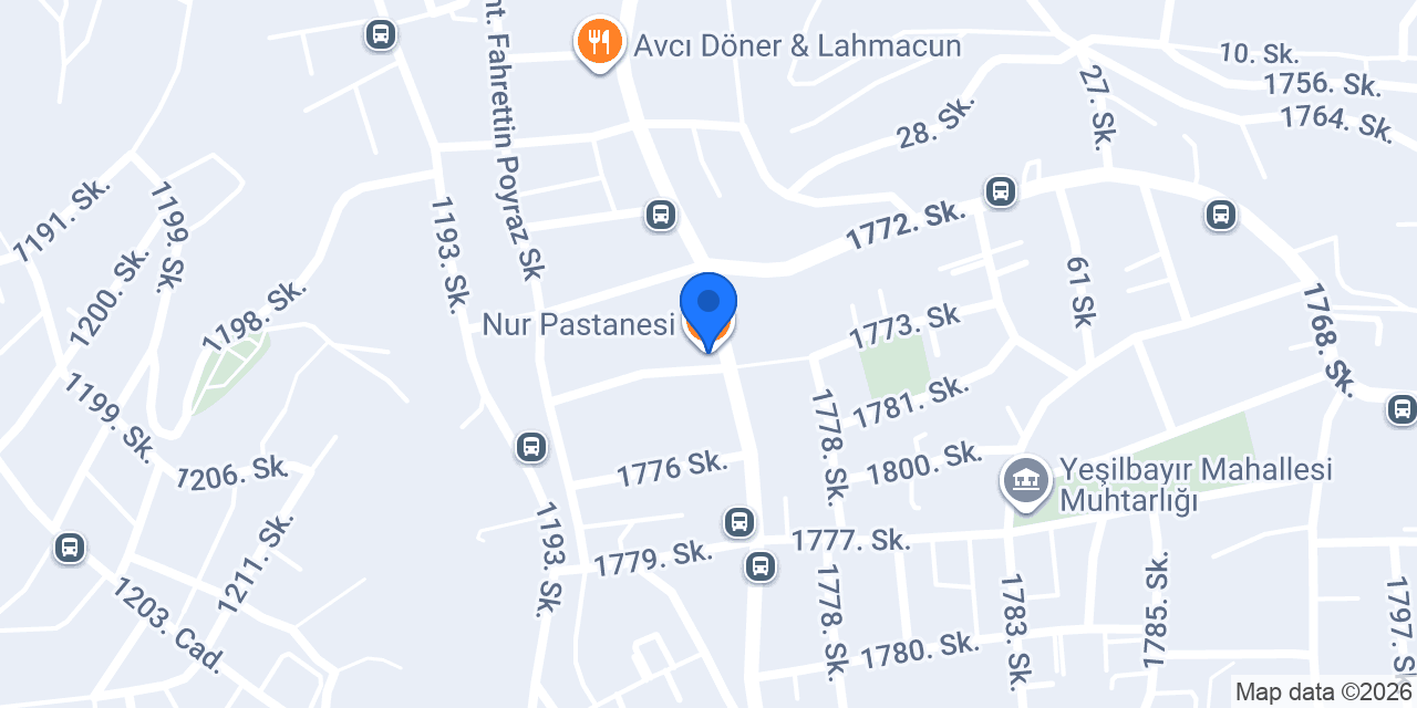 Nur Pastanesi konumu