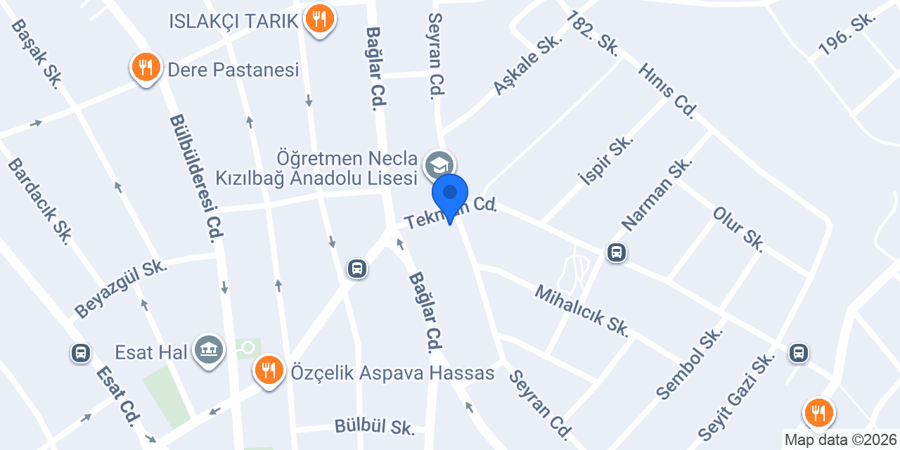 Seyranbağları Enes Eczanesi konumu