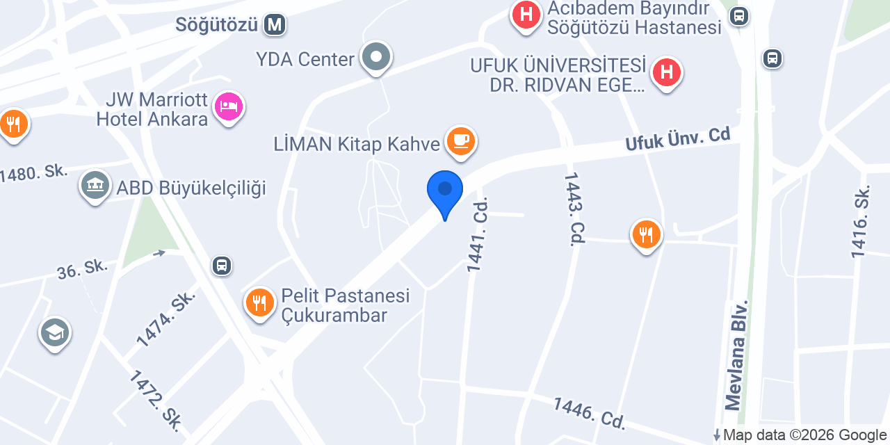 Yüzme Öğretmenim Ankara konumu