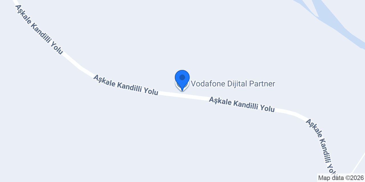 Vodafone Dijital Partner konumu