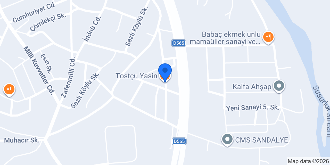 Tostçu Yasin konumu