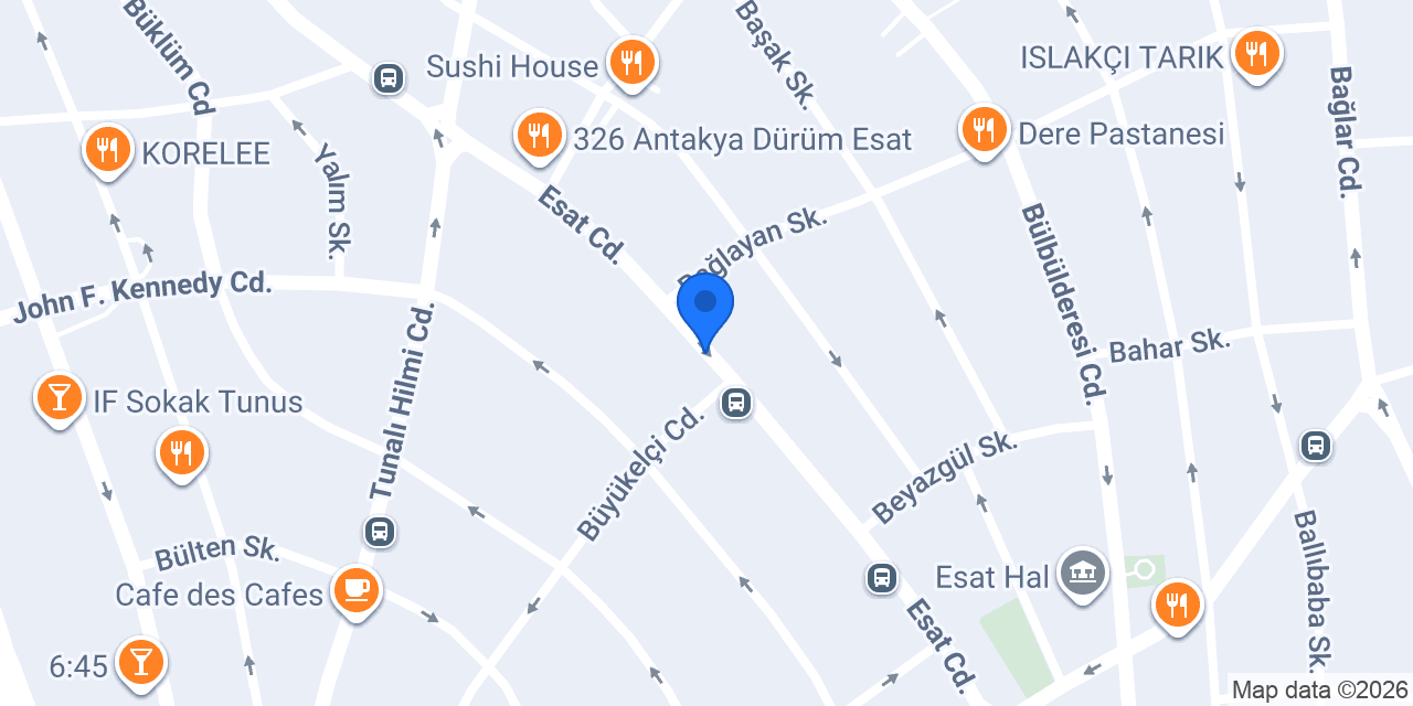 Esat Aile Ciğercisi konumu