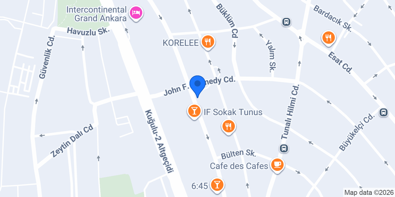 Tunus Afacan Taksi konumu