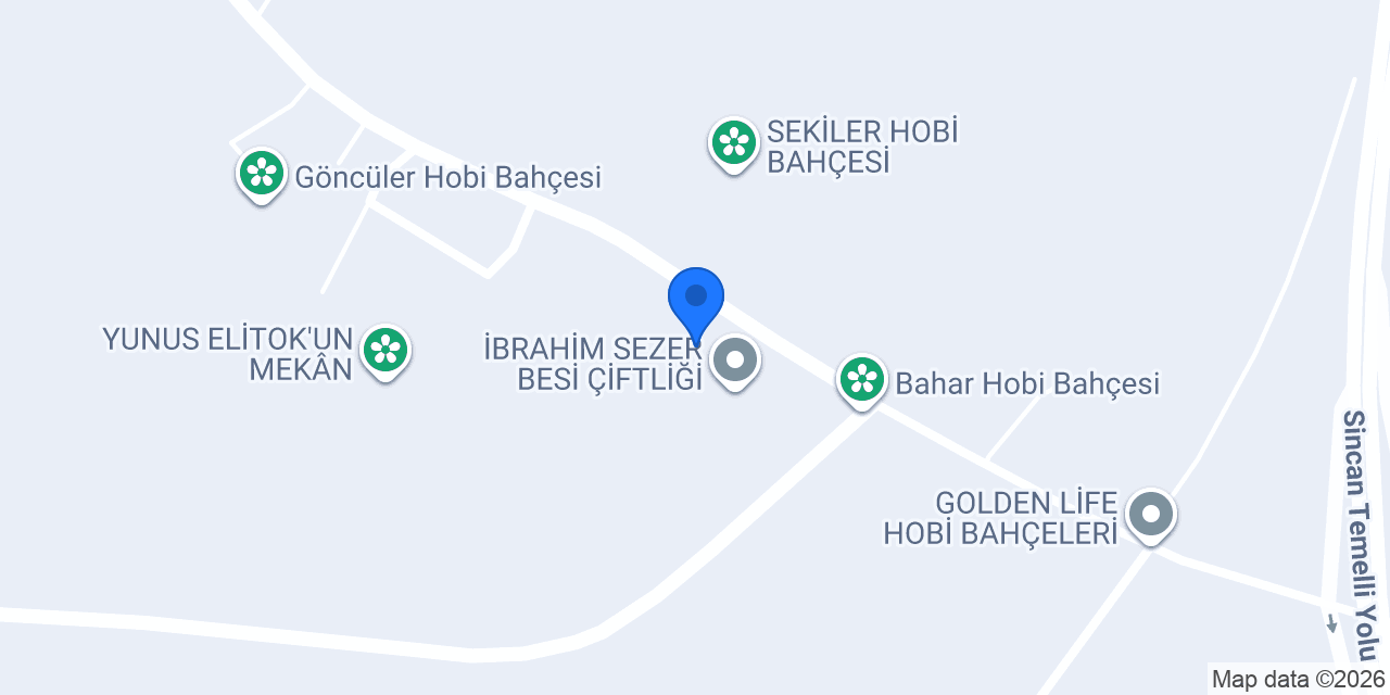 Hayrettin Sezer besi çiftliği konumu