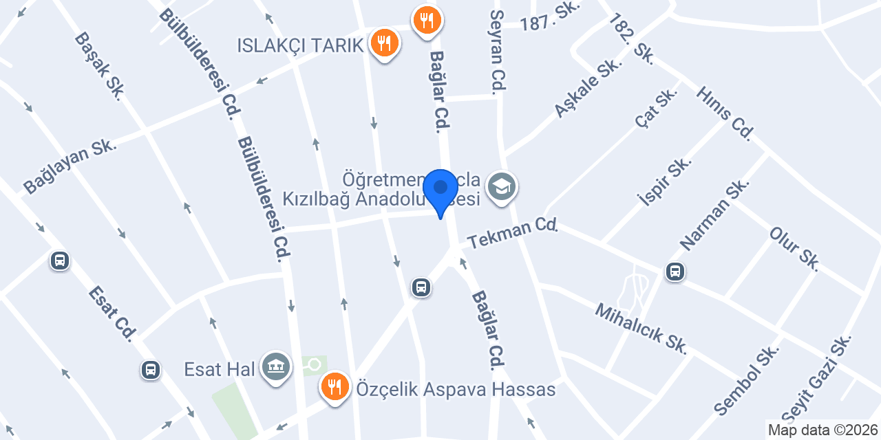 Abdullah Erkek Kuaförü konumu