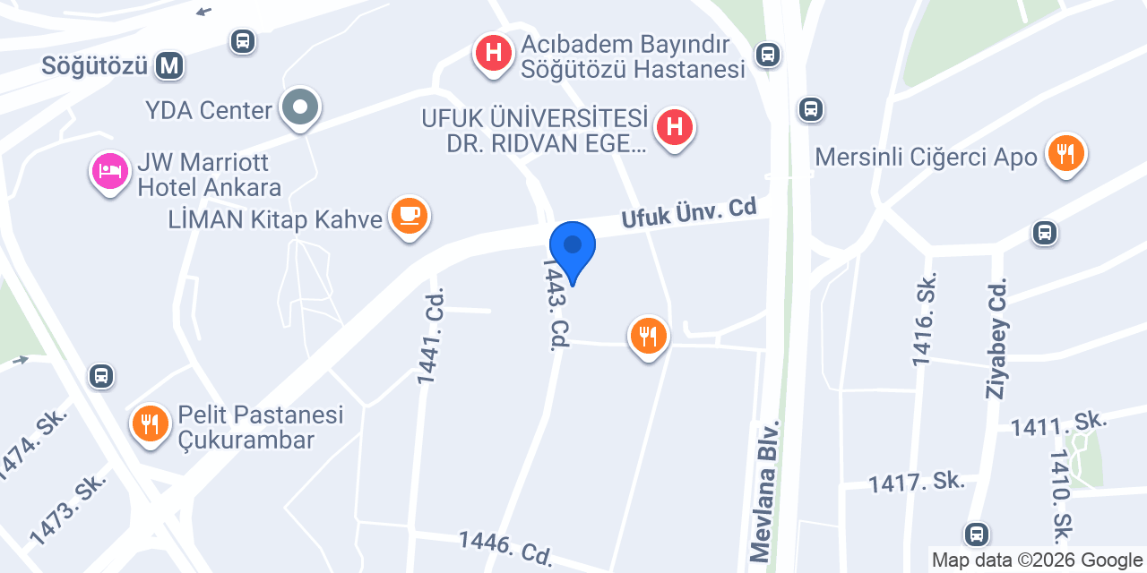 BabyMall Ankara Çukurambar konumu