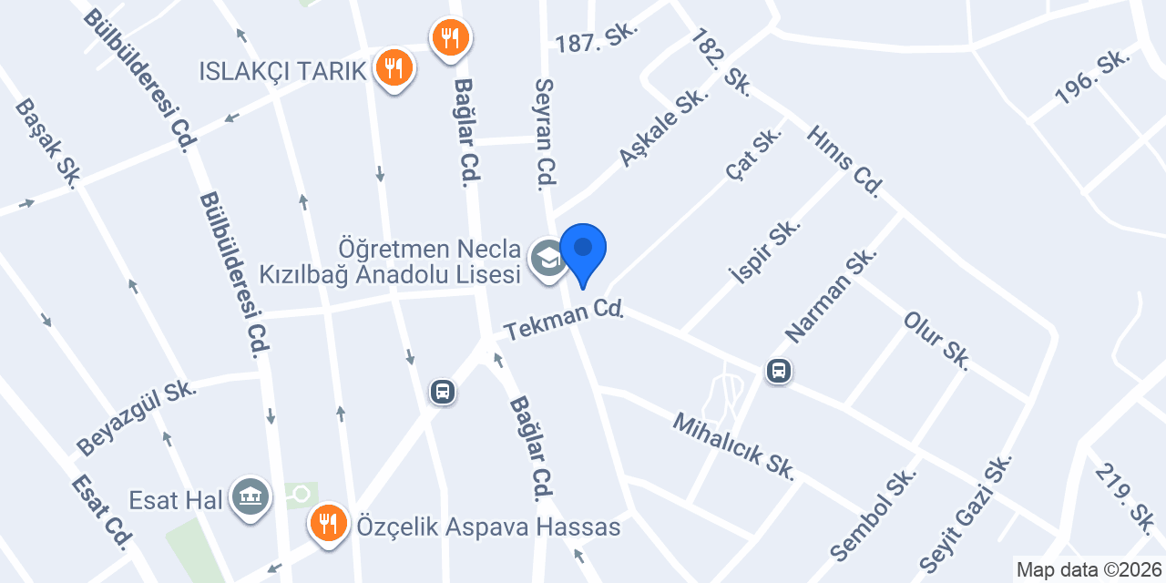 Meydan Kasabı ve Çoban Et konumu