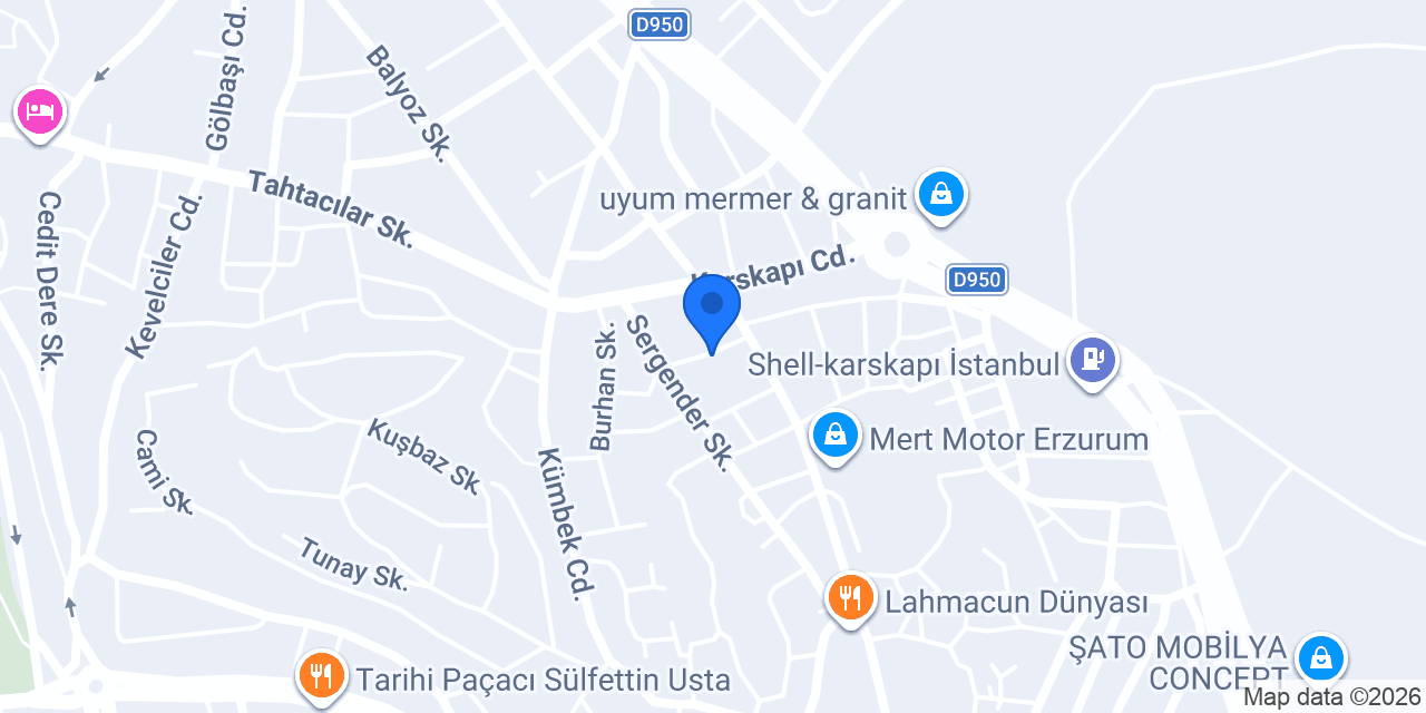 ERCAN VETERİNER KLİNİĞİ konumu