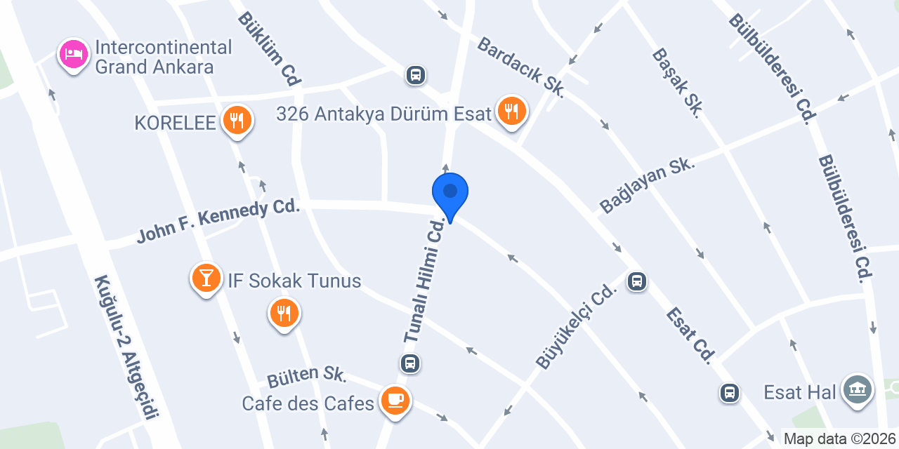 ATEC Yurtdışı Eğitim Danışmanlığı - Ankara konumu