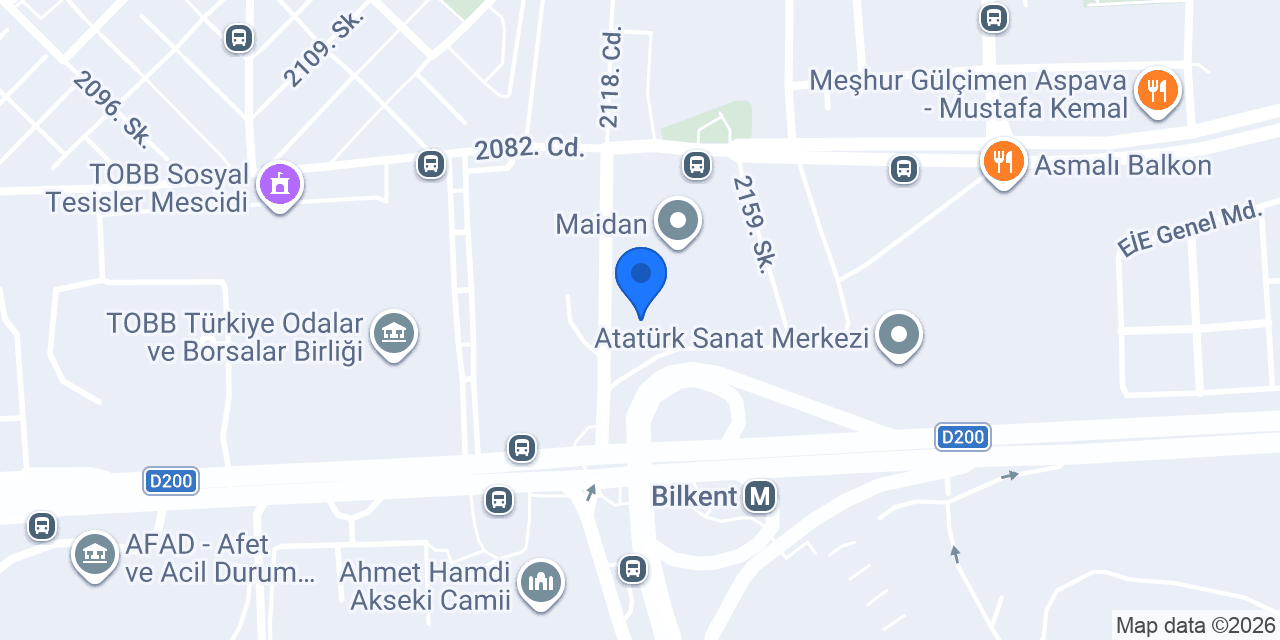 Dr. Arda Alaçam - Ortodonti Uzmanı Ankara konumu