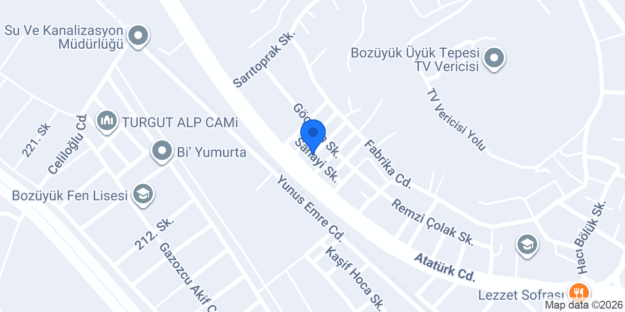 YETKİNLER LTD. ŞTİ konumu