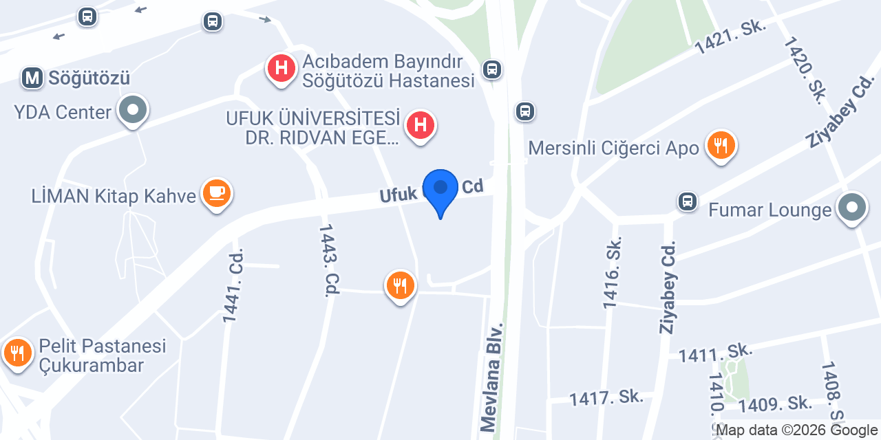 PEDİLAB Ayak Bakım Merkezi konumu