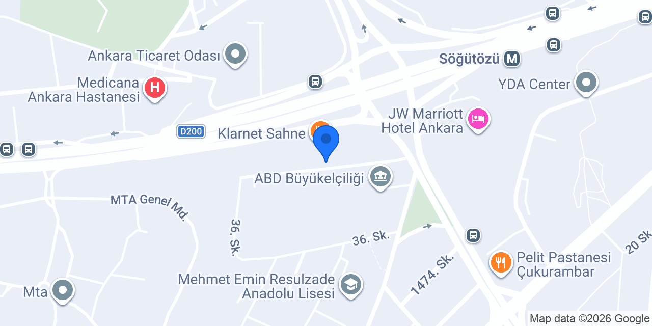 MES Grup Yatırım Proje A.Ş konumu