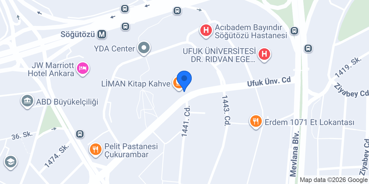 Prof.Dr. Yavuz YILDIZ KLİNİĞİ konumu
