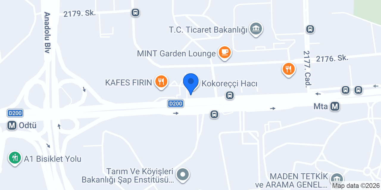 Tabure Lounge konumu