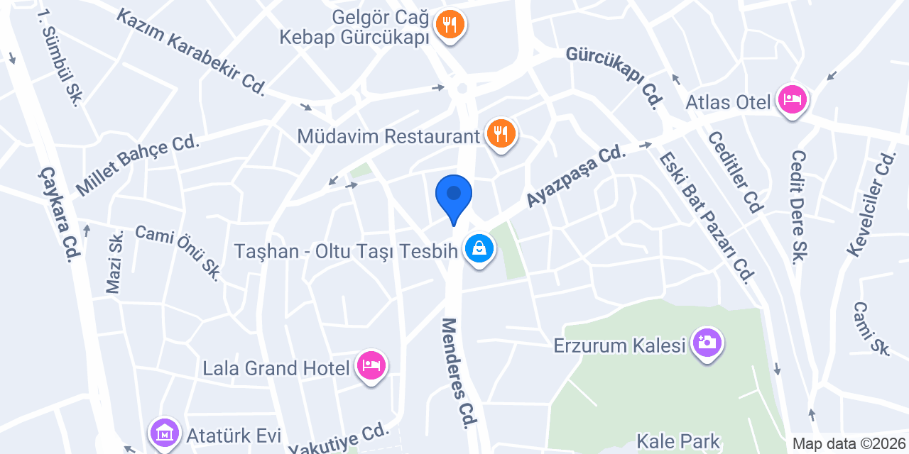 Koçlar pastanesi konumu