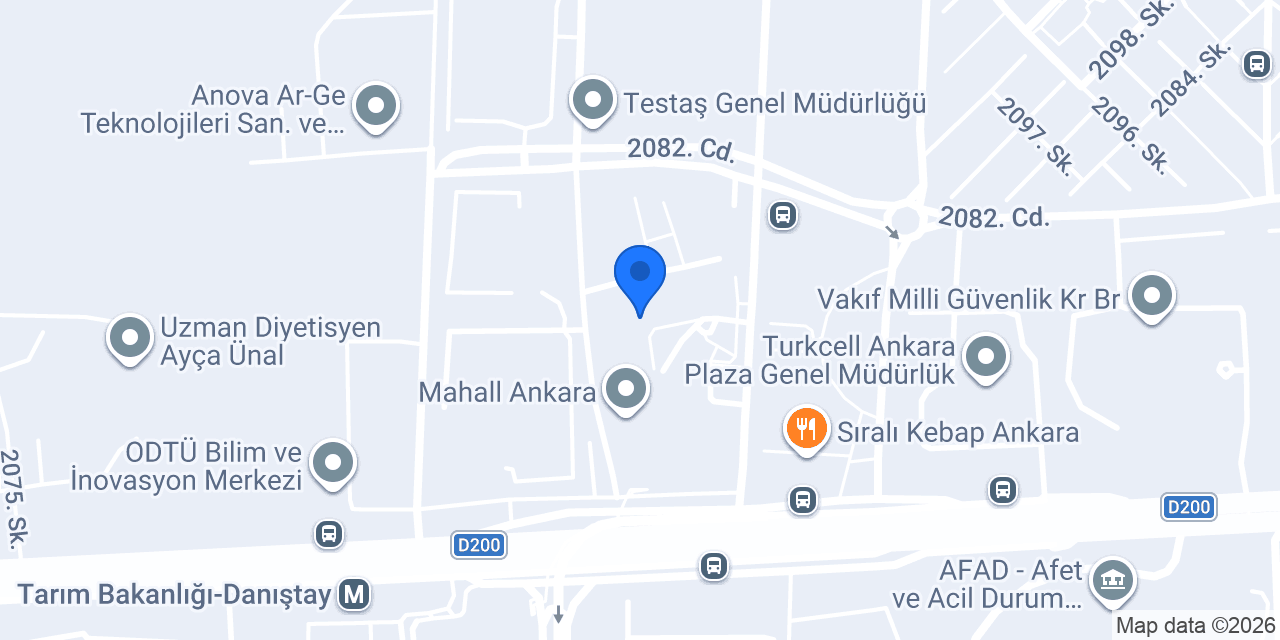 Örmeci Mimarlık konumu