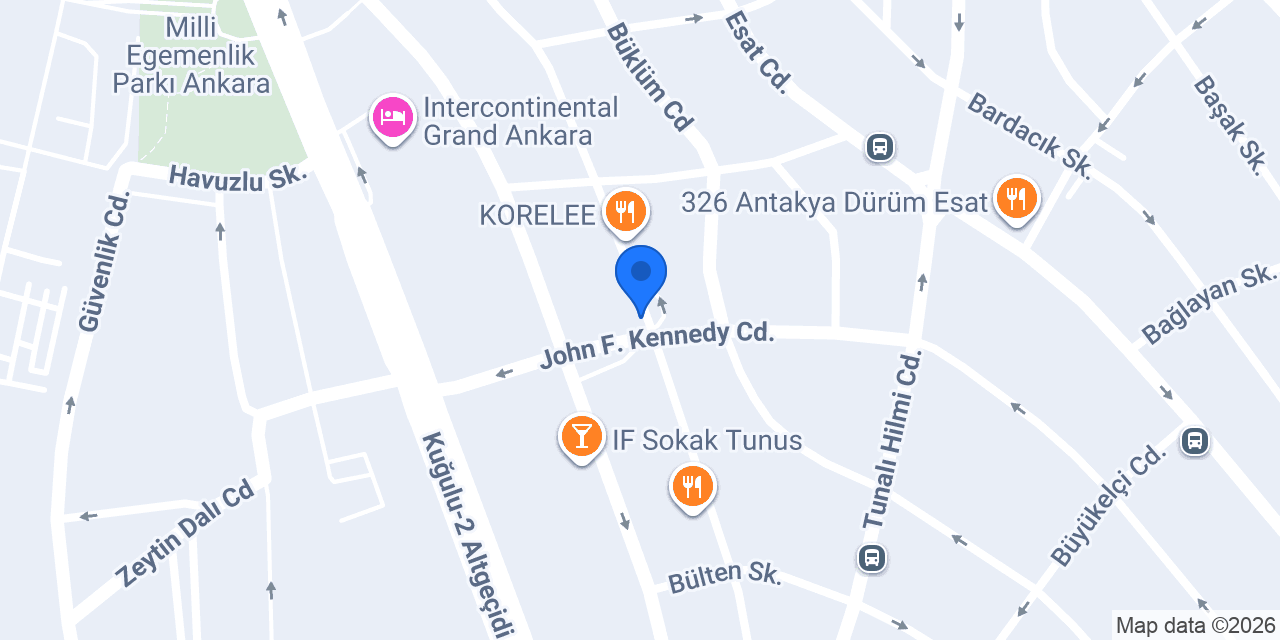 Bestekar Taksi konumu