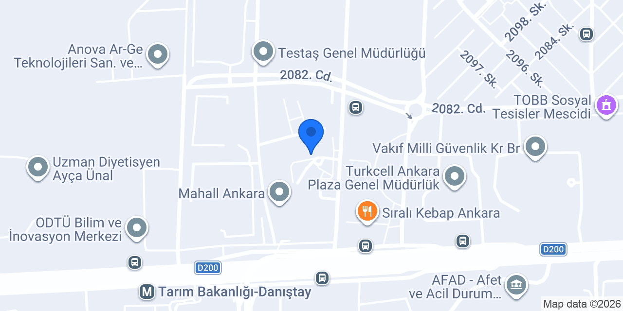 Mazot PUB konumu