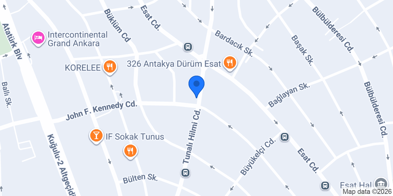 Tezel Yufka Kadayıf konumu