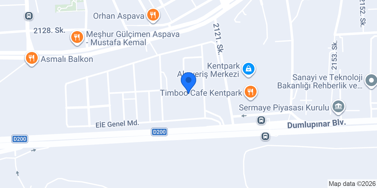 EÜAŞ Genel Müdürlüğü konumu