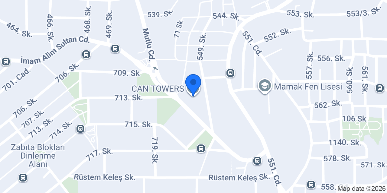 CAN TOWERS konumu
