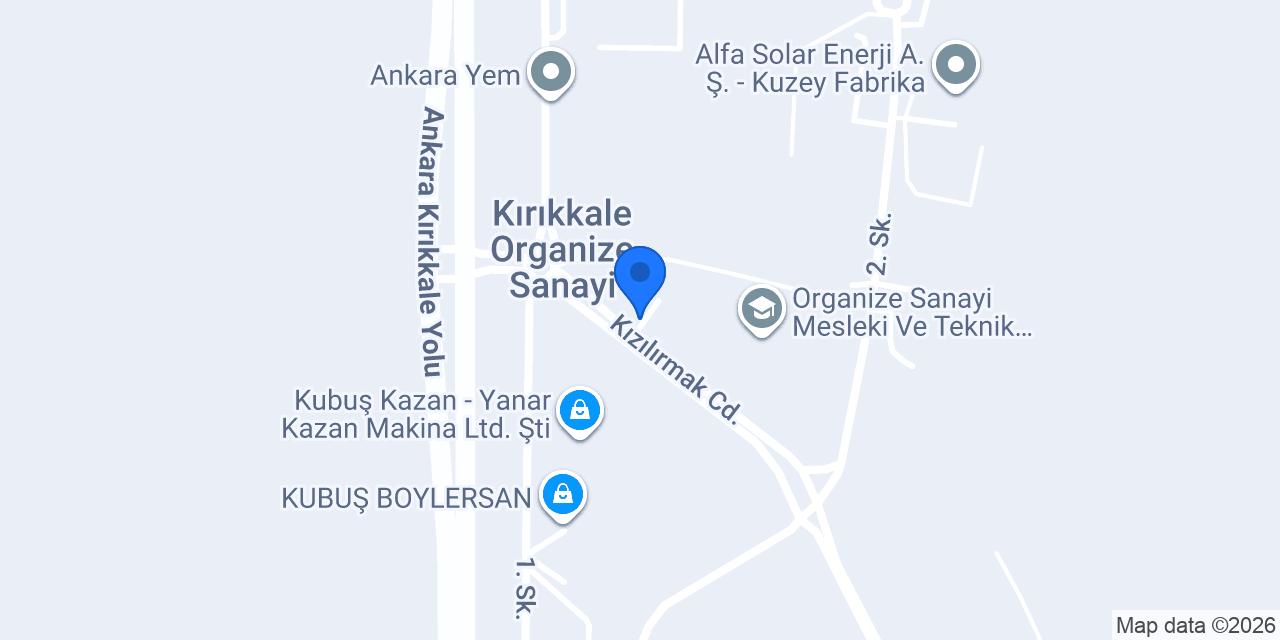 KIRIKKALE ÇEVRE konumu