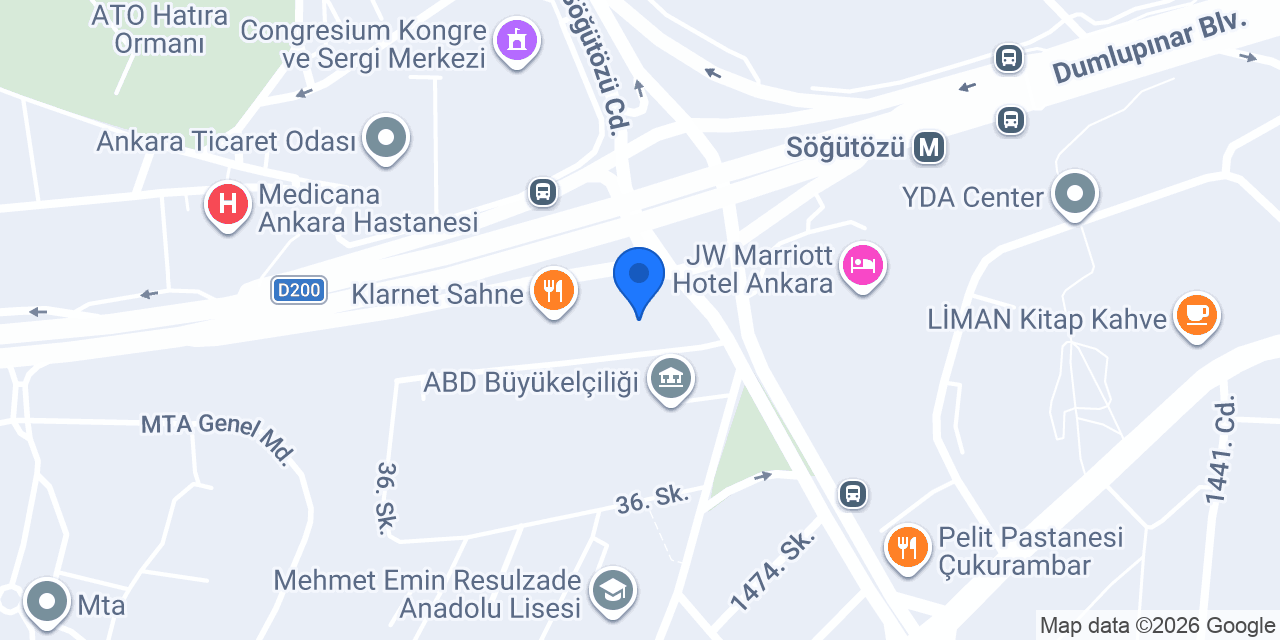 SHEKI Ankara konumu