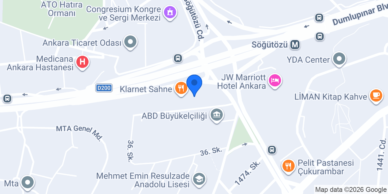 OEL Oktay Mühendislik Ltd.Şti. konumu