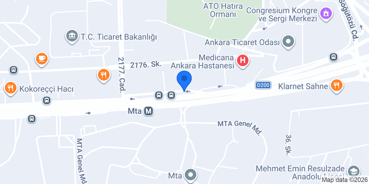 Op. Dr. Özgür Bülbül Muayenehanesi konumu