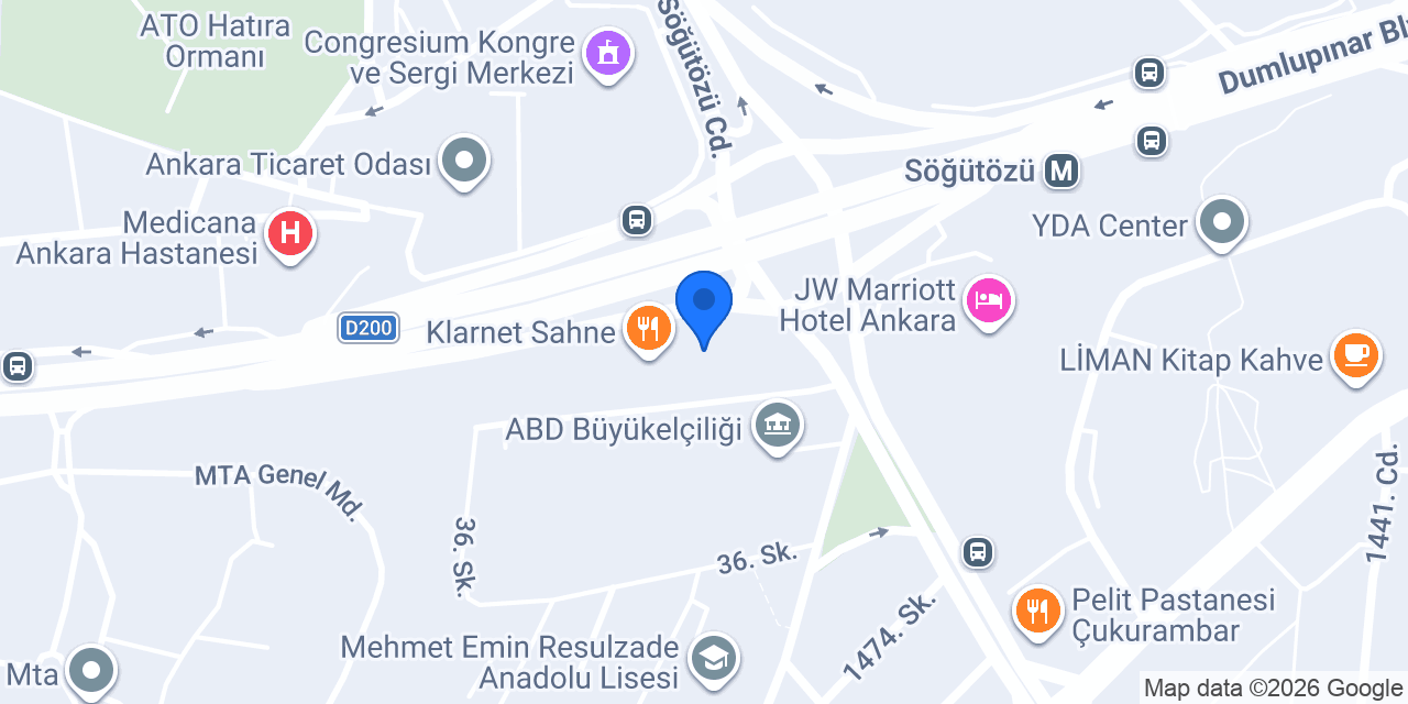 Caffé Di Toeé Besa Kule konumu