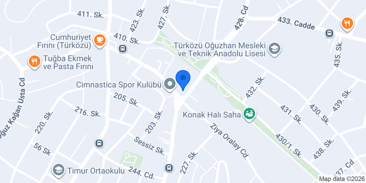 ÖZBAYIM DÖNER TÜRKÖZÜ konumu