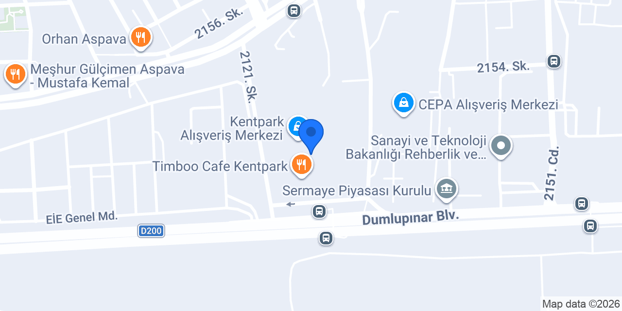 Ömer Çakır Kentpark konumu