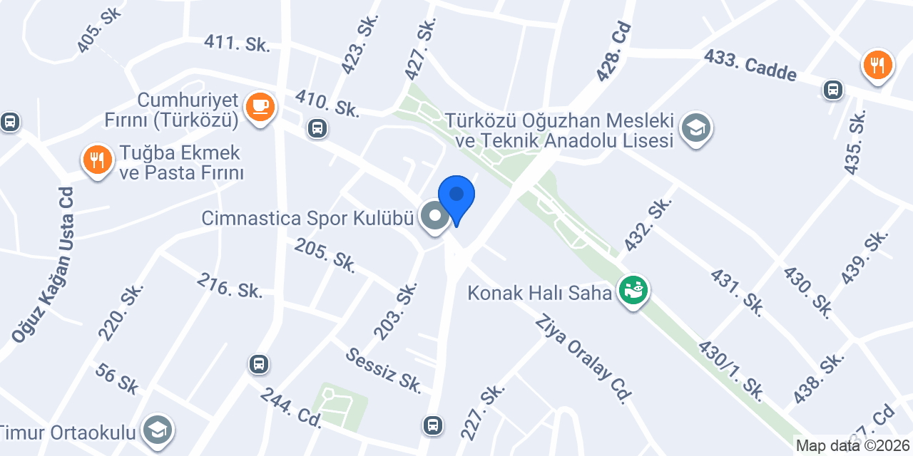 Anka Otomotiv konumu