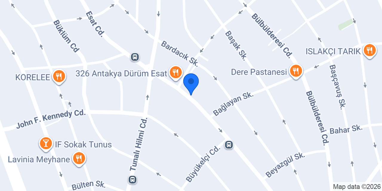 Jolly Tur Esat Şubesi konumu