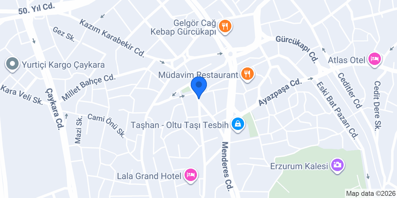 Otel Semih konumu
