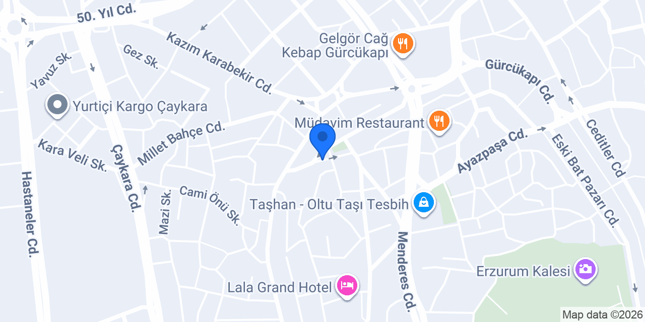 Salihoğlu Pansiyon konumu