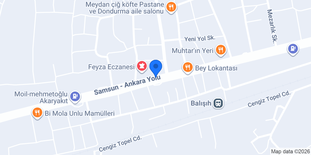 Balışeyh Noterliği konumu