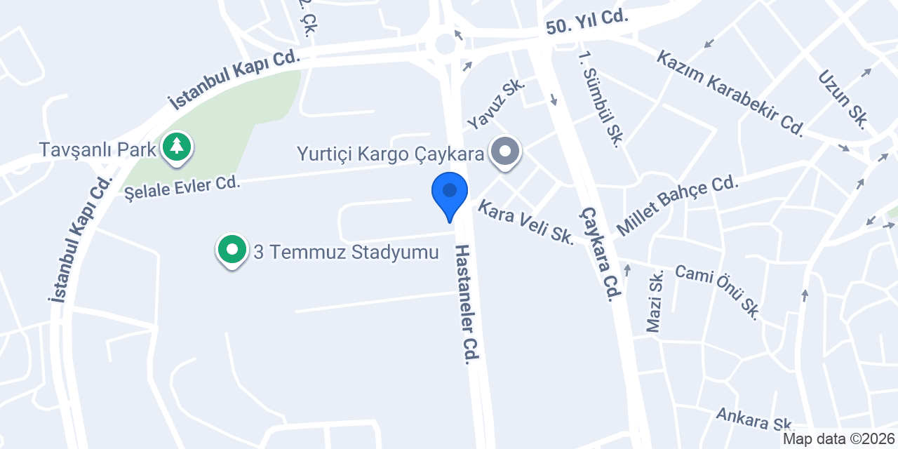Doğu Eczanesi konumu