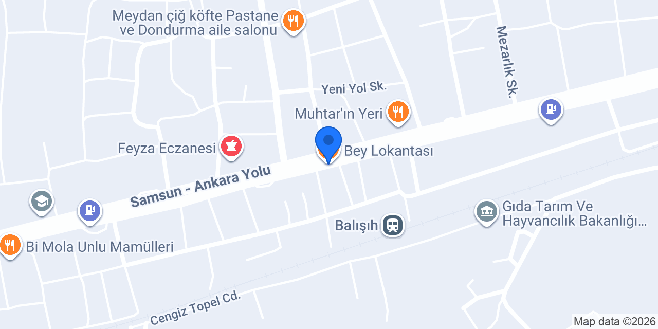 Bey Lokantası konumu